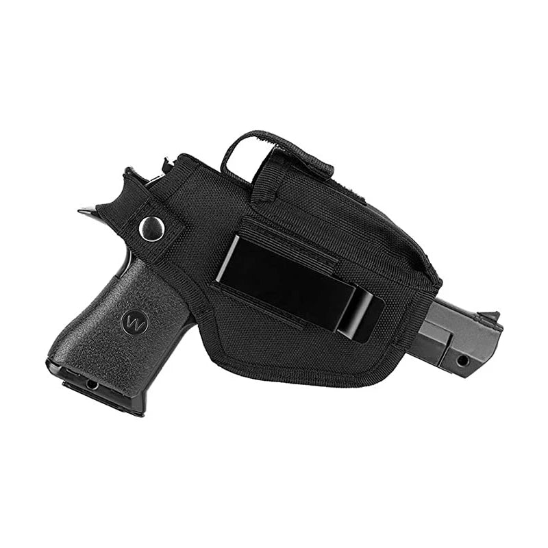 SmartGearPros Outdoor Tactical Gun Holster with Bullet Clip - Universal IWB/OWB Pistol Bag