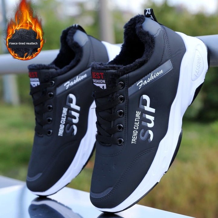 SmartGearPros running shoes angled side view with mesh upper