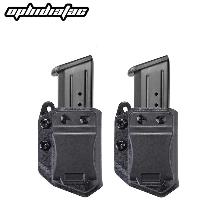 OPHIDIAN Double Stack Magazine Pouch – IWB/OWB 9mm/.40 Mag Carrier