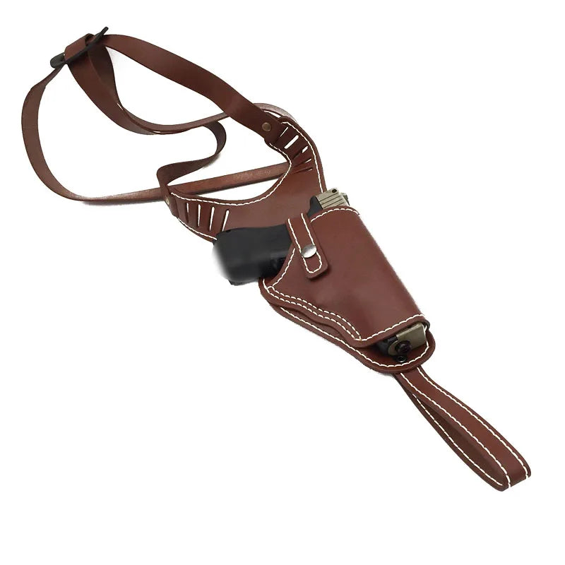Tactical Leather Shoulder Holster – Concealed Underarm Carry System