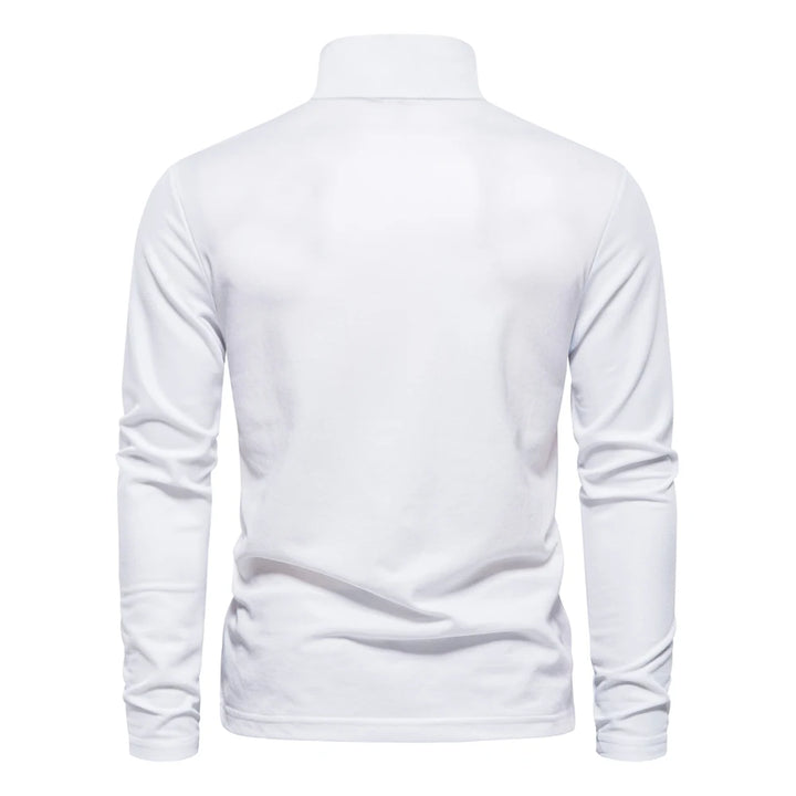 SmartGearPros SmartGearPros Men’s Embroidered Polo Shirt – Long Sleeve Business Casual Fashion