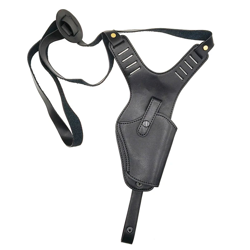 Tactical Leather Shoulder Holster – Concealed Underarm Carry System