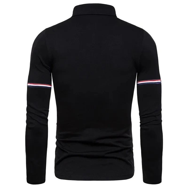 Black Polo back view