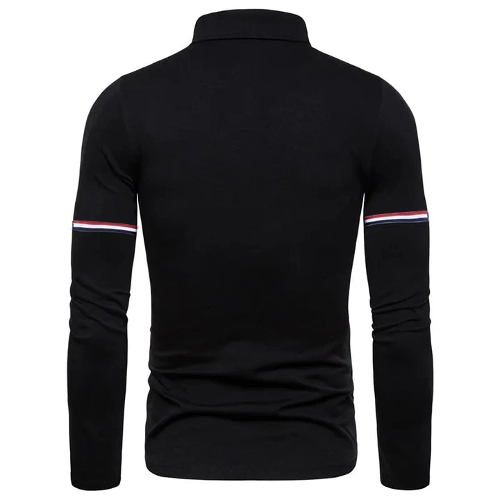 Black Polo back view