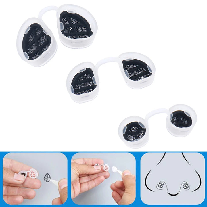 SmartGearPros Carbon Nose Invisible Nasal Filter - Noise Reduction Sleep Aid