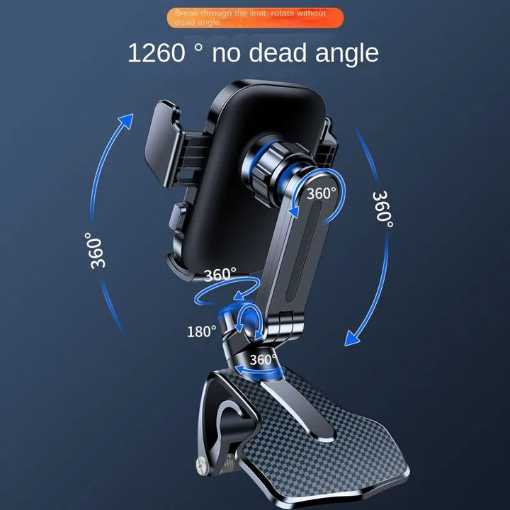Mobile Phone Car Holder New Style Central Control Instrument Panelmulti Functional Car Universal Navigation Special Fixed Anti S 1 product image showing features or usage