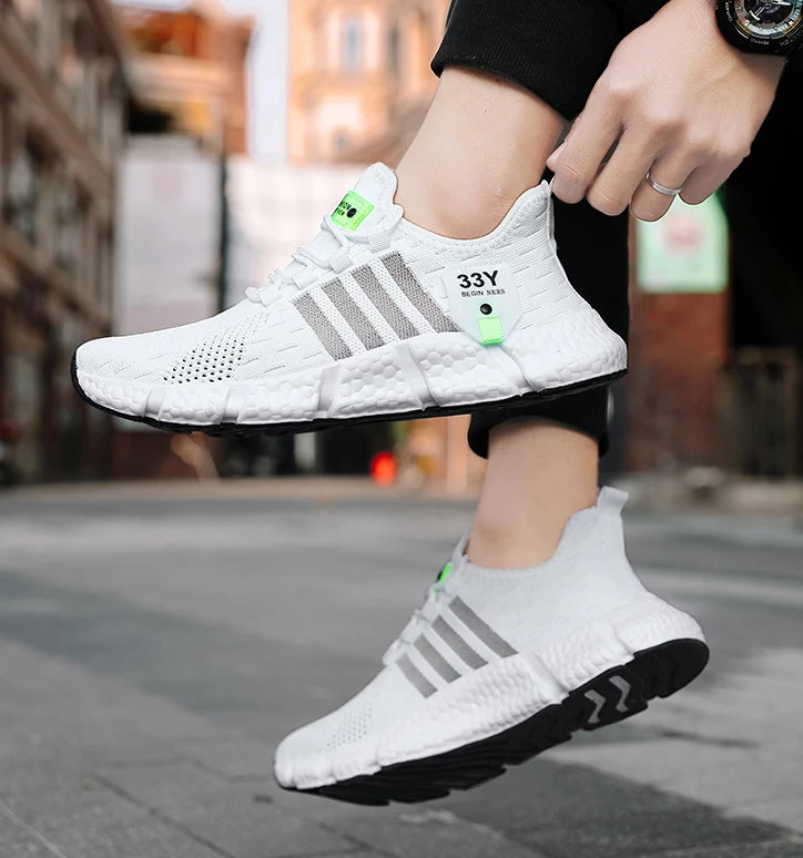 Black sneaker variant angled against white background