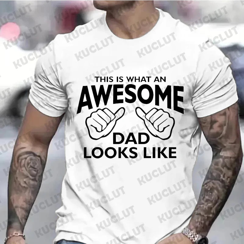 SmartGearPros Awesome Dad Tee – The Ultimate Father's Day Gift! 🎁👕