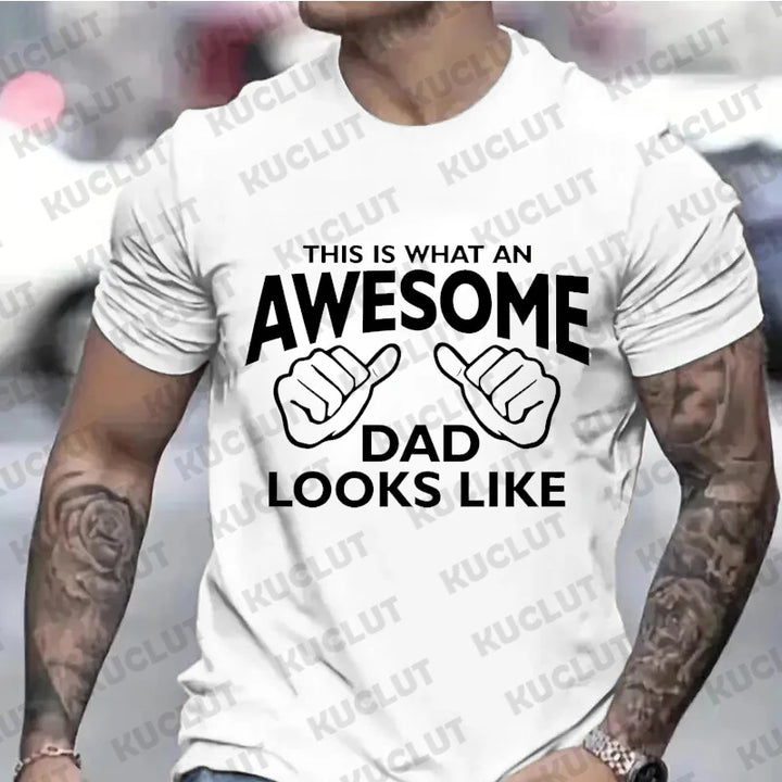 SmartGearPros Awesome Dad Tee – The Ultimate Father's Day Gift! 🎁👕