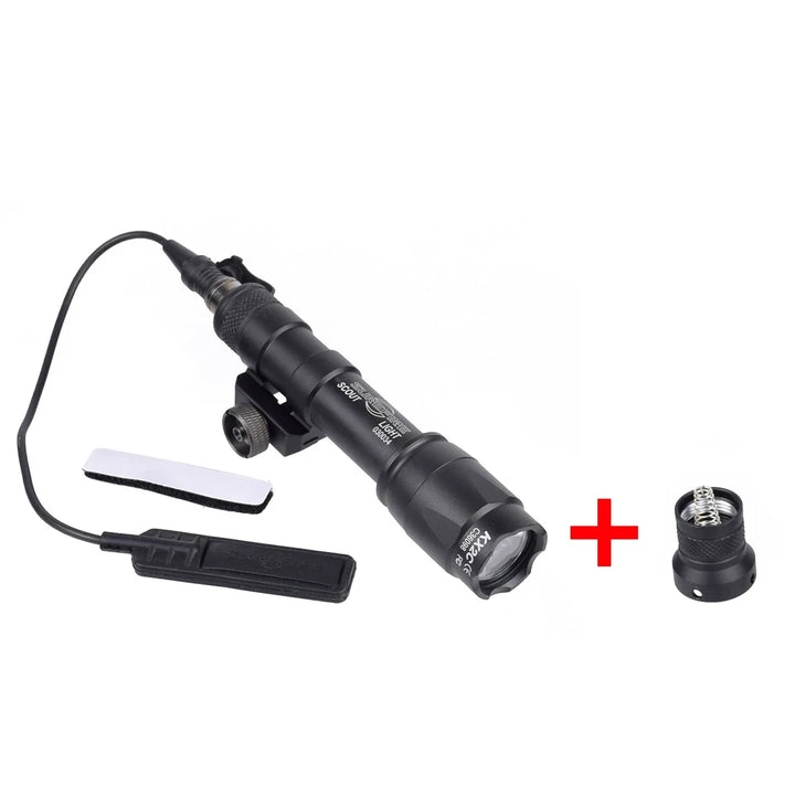 SmartGearPros Tactical SureFire M600 Weapons Flashlight - Hunting Scout Torch for AR15 Rifle with Button Remote