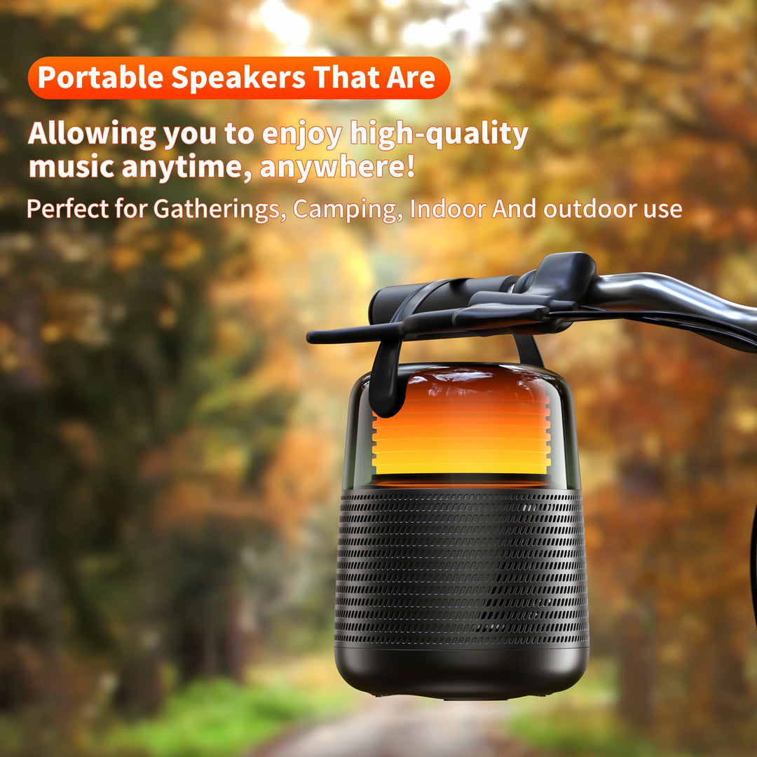SmartGearPros QERE HF55 Bluetooth Speaker – Hi-Res 20W Audio with Dual Drivers & Premium Build