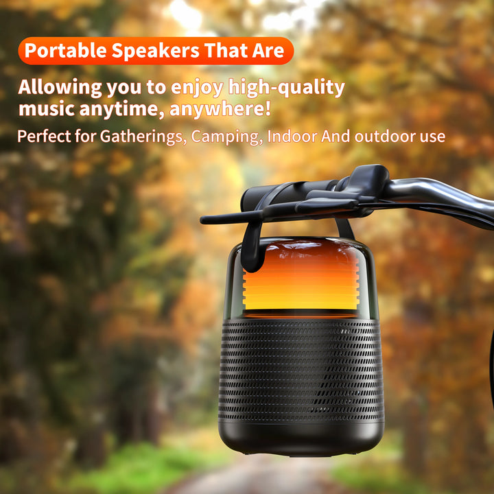 SmartGearPros QERE HF55 Bluetooth Speaker – Hi-Res 20W Audio with Dual Drivers & Premium Build