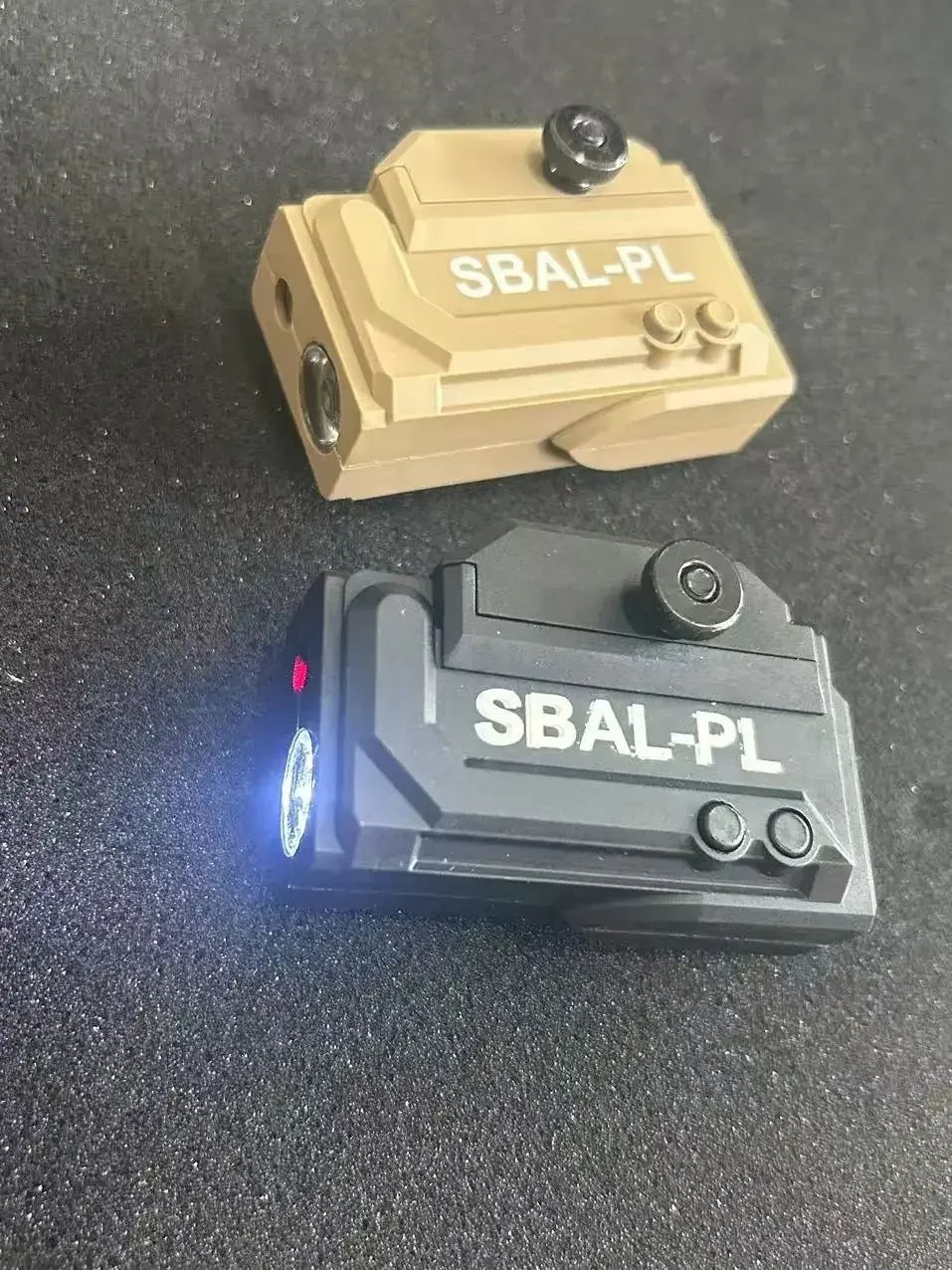 Tactical Nylon Flashlight Holder with IR Illumination & Laser