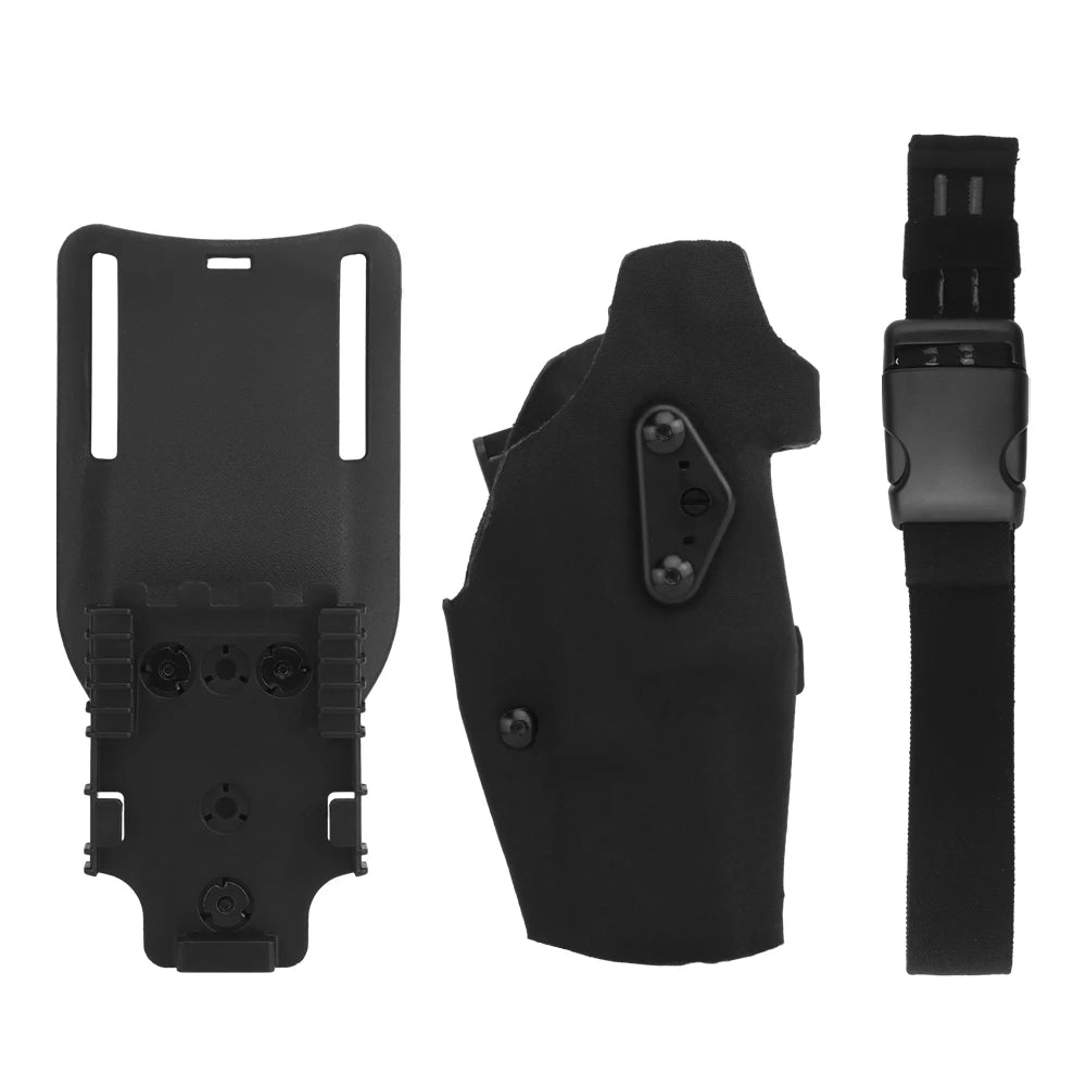 SmartGearPros OPHIDIANTAC Light Quick Release Pistol Holster - G17 X300 QLS Belt Fork System
