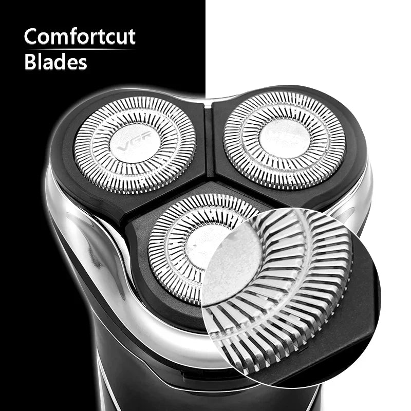 SmartGearPros Waterproof Electric Shaver – Fast Charging, Rechargeable Beard Trimmer & Shaving Machine