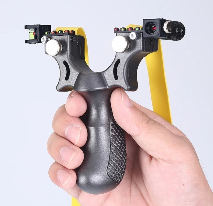 SmartGearPros New Outdoor Hunting Shooting Slingshot - Laser Aiming System for Precision