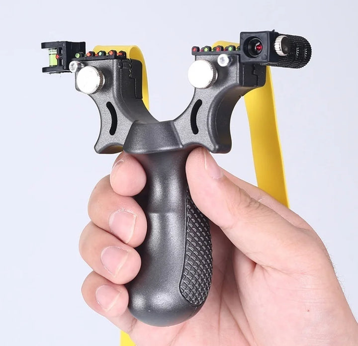 SmartGearPros New Outdoor Hunting Shooting Slingshot - Laser Aiming System for Precision