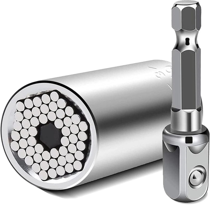 SmartGearPros Torque Drill Adapter Kit – Universal Power Wrench & Ratchet Set for DIY, Auto, & Shop Use