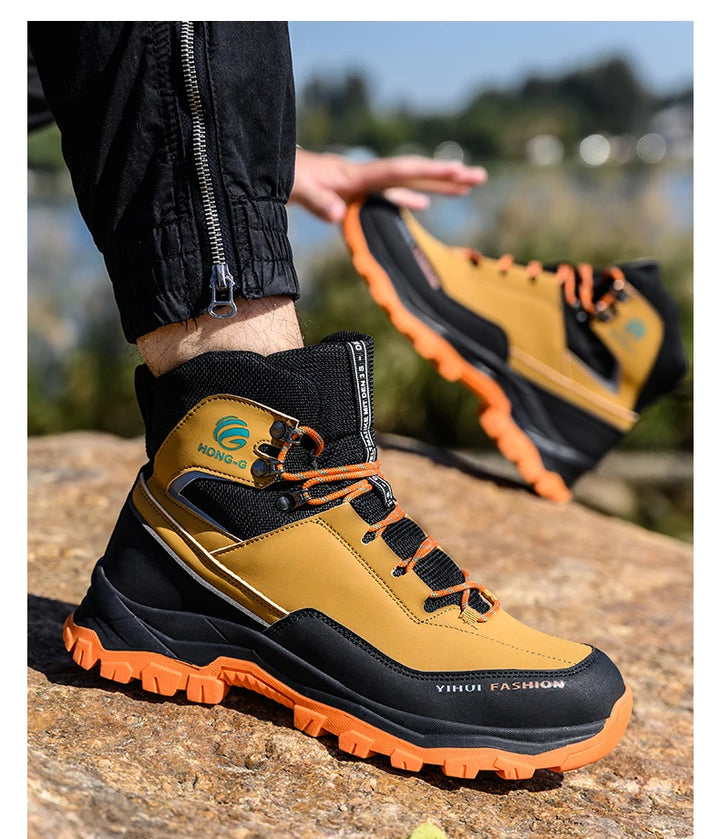 Work Boots Steel Toe Safety Shoes Men Women Anti Smash Work Shoes Sneakers Lightweight Safety Shoes Men Indestructible Boots product image showing features or usage