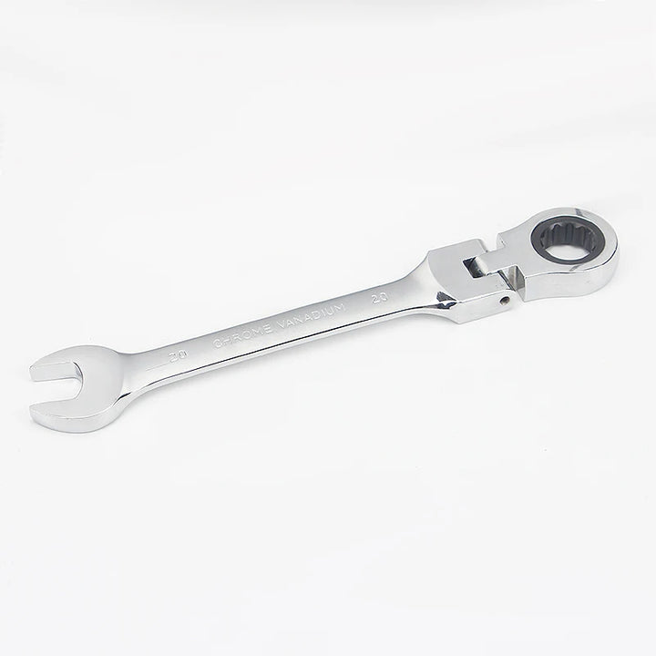Single adjustable head wrench on a white background, showcasing the sleek design