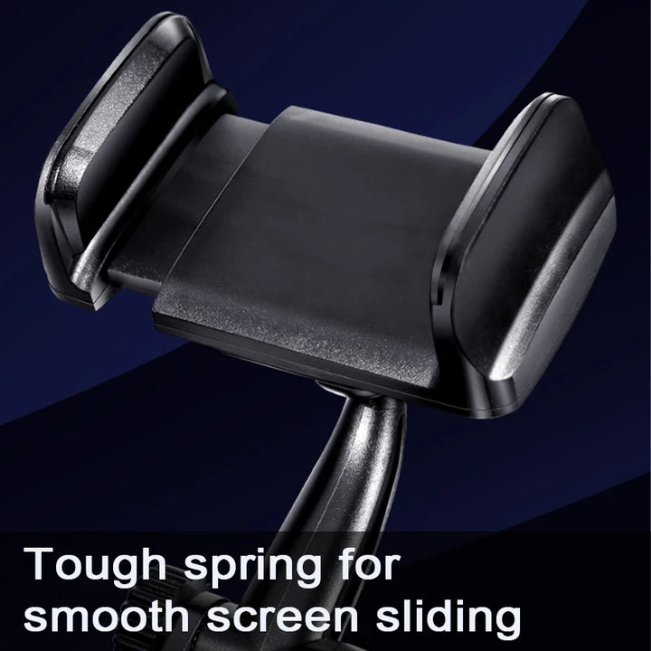 Image showcasing the strong spring grip preventing accidental phone drops.