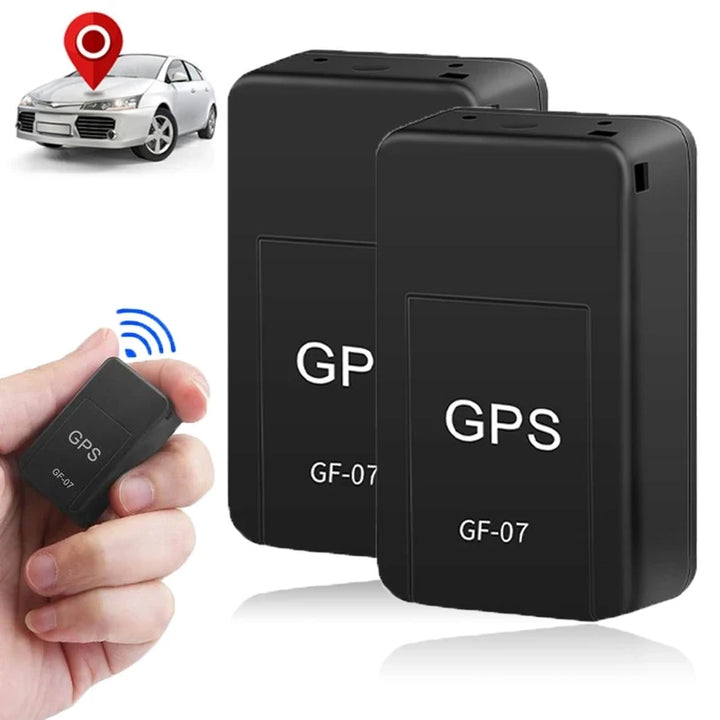 GPS tracker installed in a car with real-time tracking location alerts.