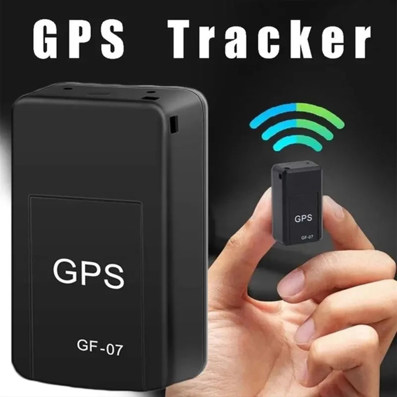 Mini GPS Tracker with strong magnetic attachment for real-time car tracking and anti-theft security.