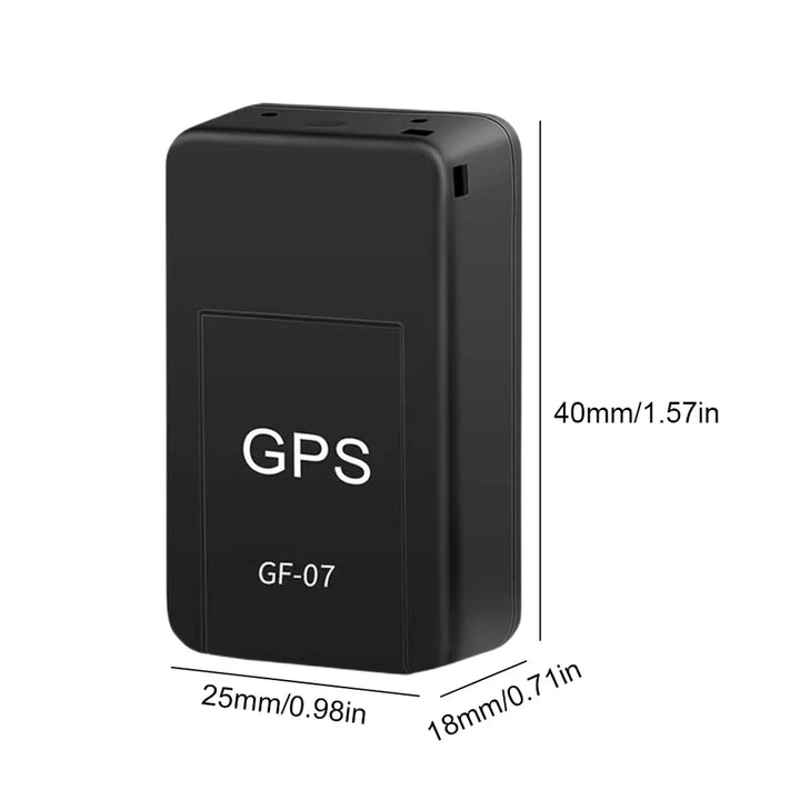Dimensions of the SmartGearPros Mini GPS Tracker for easy concealment.